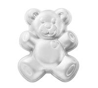 ZDYWY Moule à gâteau en aluminium 3D en forme d'ours en peluche 30,5 cm