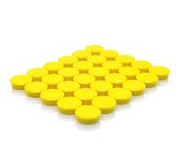 ZDZBLX Aimant Frigo, 30 PCS Aimant Puissant Aimants Tableau Magnétique, Magnet Frigo Aimant Tableau Magnetique Aimant Tableau Blanc, Mini Petit Aimant Rond Magnets, pour Maison, L'école, Bureau, Jaune