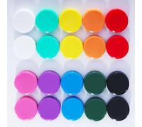 ZDZBLX Aimant Frigo Aimant Puissant Aimants Tableau Magnétique, Magnet Frigo Aimant Plat Petit Aimant Tableau Blanc, Mini Aimant Rond Colorés Magnets, pour Tableau Magnetique Frigo (20Pcs 10 Couleurs)