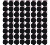 ZDZBLX Aimant Frigo Puissant, 80pcs Magnet Plat Pour Tableau Magnétique, Mini Aimants Décoratifs Ronds Pour Calendrier, Tableau Blanc (Noire)