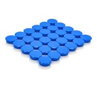 ZDZBLX Aimant Frigo Puissant, Tableau Magnétique, Magnet Frigo, Mini Petit Aimant Rond Magnets Pour Maison, L'école, Bureau (30 PCS, Bleue)