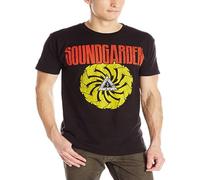 ZE YUAN Men's Sound Garden Bad Motor Finger Lightweight T Shirt Black M
