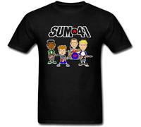 ZE YUAN Mens Sum 41 Tour T-Shirt for Men Black XL