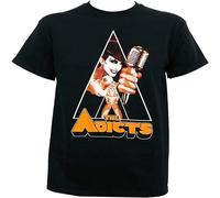 ZE YUAN The Adicts Men's Clockwork Monkey T Shirt Black XL