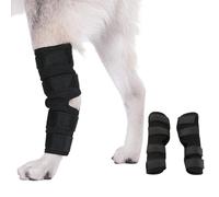 ZEACCT 1 Paire Bandages de Compression pour Pattes de Chien, Manchons Compression pour Rééducation et Soutien Articulaire, Idéal pour la Prévention des Blessures et la Réadaptation (M)