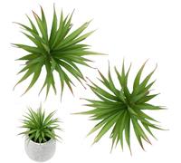 ZEACCT 2 Pièces de Succulentes Artificielles en Pot, Petites Plantes Artificielles D'intérieur, Plantes Décoratives Artificielles en Pot, Fausses Plantes D'intérieur pour Salon, Décoration de Bureau