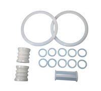 ZeAda 15 + 2 pièces de Rechange, Anneaux d'étanchéité en Silicone, Composants de Tube, Compatible avec Les sorbetières VEVOR, Compatible avec Les raccords de Machines à crème glacée Molle YKF