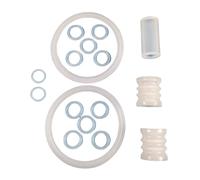 ZeAda 17 pièces de Joints d'étanchéité, pièces de Rechange, Joints d'étanchéité combinés, Compatible avec Les Machines à crème glacée Molle YKF, Compatible avec VEVOR