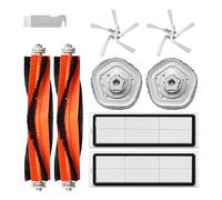 ZeAda Accessoires d'aspirateur Brosse latérale Principale Filtre HEPA pièces de Rechange de Nettoyage de pièces de Rechange, Compatible for Xiaomi Dreame W10 (Color : 9PCS)