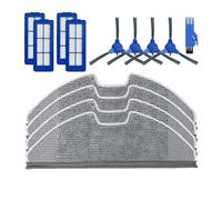 ZeAda Pièces de rechange pour aspirateur robot, brosse latérale, filtre Hepa, pièces de rechange, compatible avec Eufy, compatible avec RoboVac G10 Hybrid (couleur : ensemble 2)