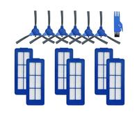 ZeAda Pièces de rechange pour aspirateur robot, brosse latérale, filtre Hepa, pièces de rechange pour balai à franges Eufy, compatible avec RoboVac G10 Hybrid (couleur : ensemble 5)