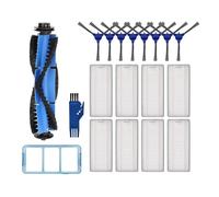 ZeAda Robot aspirateur pré-filtre HEPA pièces de rechange rouleau principal brosse latérale, compatible avec Eufy, compatible avec Robovac 11S 35C 15C 25C 30C (couleur : -04)