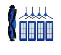 ZeAda Rouleau d'aspirateur robotique Brosse latérale rotative principale Filtre HEPA Kit d'accessoires de pièce de rechange, compatible avec Anker, compatible avec Eufy, compatible avec RoboVac G32