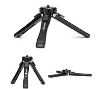 Zeadio Trépied Métallique Mini Compact Professionnel - Trépied de Table Universel pour Appareil Photo, Gimbal, Caméra d'action, Caméscope, Microphone, Lumière LED, etc. (Charge Max 40kg)