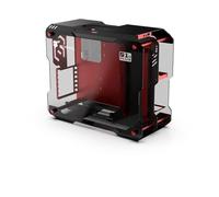 Zeaginal ZC-01M Plus (Noir/Rouge) - Boitier PC Ouvert ATX