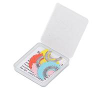 ZEAICOS Lot de 5 sifflets à langue pour oiseaux, portables, amusants, 5 couleurs, jeu de tours, en métal, tweeting, jouets Label