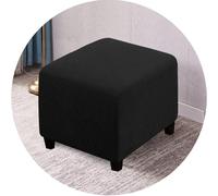 ZEaink Housse de Pouf Carrée 35x35/40x40/50x50/60x60 Extensible Housses de Ottomane Jacquard Housses De Repose-Pieds Doux Protection Housse Tabouret de Rangement (Color : #6, Size : 40x40x40cm)
