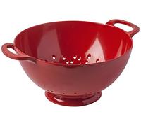 Zeal Passoire Medium (20,3 cm/20 cm), Mélamine, Rouge, 26 x 20 x 11 cm