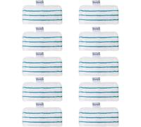 Zealand Lot de 10 tampons de Nettoyage de Rechange lavables en Microfibre pour Balai Vapeur Black & ‿Decker FSMH1321, FSM1605, FSMH13151SM, Part#‿FSMP20