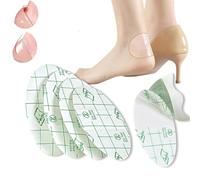Zealburst auto-adhésif invisible talon autocollant anti-wear, tampon de protection contre les pieds anti-usages imperméable, autocollants talons transparents minces pour les talons hauts (50pcs)