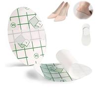 zealburst self-adhesive invisible heel anti-wear sticker, Waterproof Anti-wear Foot Care Protection Pad, Zealburstj Heel Protector Sticker,Ear Covers for Shower, for Prevent Heels Rubbed (60pcs)