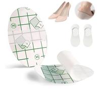 zealburst self-adhesive invisible heel anti-wear sticker, Waterproof Anti-wear Foot Care Protection Pad, Zealburstj Heel Protector Sticker,Ear Covers for Shower, for Prevent Heels Rubbed (160pcs)