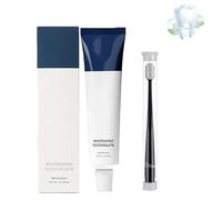 Zealburst Toothpaste - Zealburst Fluoride-Free Hydroxyapatite Teeth Whitening Toothpaste with Coconut Oil & Xylitol, for Enamel Protection & Tooth Strengthening & Freshen Breath (1)