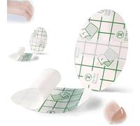 Zealburstj Self Adhesive Invisible Heel Anti-Wear Sticker, Zealburstj Waterproof Anti-Wear Foot Care Protection Pad, Ultra-Thin Transparent Waterproof Foot Protector Sticker (60pcs,S)