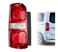 ZEALfix Feu arrière gauche pour Jumpy Dispatch Vivaro Zafira Life Expert Traveller Proace Verso Scudo 9808243180 Feu arrière sans support de lampe SU001A4081 968311548000002