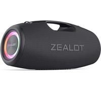 ZEALOT Enceinte Bluetooth,120W Haut - Parleur étanche IP67 avec lumière LED, Banque d'alimentation, Bluetooth 5.2, Haut - Parleur extérieur, Grand Bluetooth pour Camping, Plage, Cadeau