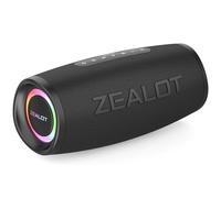 ZEALOT Enceinte Bluetooth, 40W (60W crête) Haut - Parleur Portable avec Technologie Bassup, IPX6 Imperméable, Bluetooth 5.2, Batterie 8000mAh, Stéréo, EQ, Haut - Parleur pour Parti, Plage, Camping