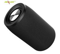 Zealot S32 Haut-Parleur Bluetooth sans Fil Mini Haut-Parleur Subwoofer HIFI Portable avec Support de Colonne de Radio FM TF, TWS, Clé USB, Noir