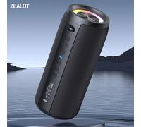 ZEALOT-S51PRO 40W haut-parleur Bluetooth haute puissance 3D stéréo basse haut-parleur Bluetooth Portable IPX5 étanche adapté TWS Boom Box Black