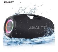 ZEALOT S78 Enceinte Bluetooth Portable 120W 24000mAh IPX6 Bluetooth 5.2 Idéal pour Fêtes en Plein Air et Camping