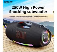 ZEALOT S89 Haut-parleur Bluetooth 250W Étanche Triple radiateurs passifs 48000 mAh Extérieur