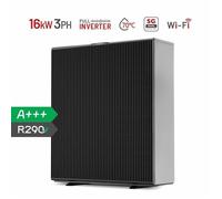 ZEALUX PLUS Pompe à chaleur air-eau monobloc réversible 16kW R290 pour plancher chauffant hydraulique ou radiateurs et ECS