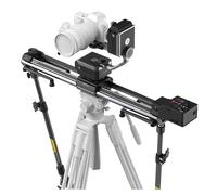 ZEAPON Micro4 E1000 Kit de curseur pour appareil photo à deux axes - Slider électrique entièrement équipé avec double cardan intégré pour la vidéographie exigeante