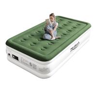 Zearna Matelas Gonflable 1 Personne (190x100x40 cm) - Luxe Autogonflant, Pompe Électrique, Gonflage Rapide | Lit d'Appoint pour Maison, Camping, Invités | Durable (1 Personne)