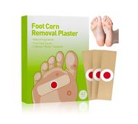 Zeayebsr 42 Pansements Anti Cors et Verrues Plantaires Traitement Pieds et Mains,Patchs de Soin Naturels pour Élimination des Cors et Callosités,Soulagement Douleur,pour Soins Podologiques à Domicile