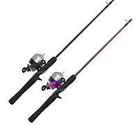 Zebco 202 Spincast Ensemble Moulinet et Canne à pêche, 152 cm, 2 pièces, Moulinet Taille 30, Bobine de récupération à Droite, Comprend Un kit de matériel de pêche 27 pièces, Noir/Rouge
