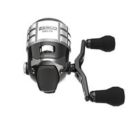 Zebco Delta Spincast Moulinet de pêche Taille 20 - Récupération Interchangeable à Droite ou à Gauche - Double Broches de ramassage en céramique - Pré-enroulé avec Ligne de pêche de 2,7 kg - Prêt pour