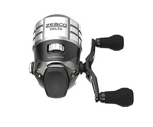 Zebco Delta Spincast Moulinet de pêche Taille 30 - Récupération Interchangeable à Droite ou à Gauche - Double Broches de ramassage en céramique - Pré-enroulé avec Ligne de pêche de 4,5 kg - Prêt pour