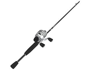Zebco Ensemble Moulinet Spincast 33 Platinum et Canne à pêche, Canne à pêche IM6 en Graphite 2 pièces de 1,8 m avec poignée Confortable en EVA, Moulinet d'embrayage instantané Anti-Retour avec Corps