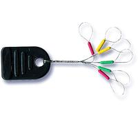 Zebco Mixte - Adulte Silicone Zappe Stopper Détecteur de Coussin Multicolores XL