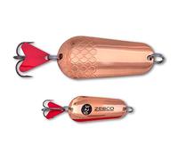 Zebco Premium Trophy Z-Slide Leurre de pêche Classique Cuivre/Rouge 20 g
