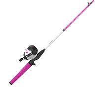 Zebco Roam Ensemble Moulinet Spincast et Canne à pêche, Canne à pêche en Fibre de Verre de 1,8 m avec poignée ComfortGrip, Moulinet de pêche Anti-Retour Quickset, pré-bobiné avec Ligne Zebco de 4,5