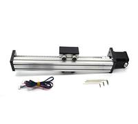 Zeberoxyz 1 vis à bille SFU1605 avec moteur pas-à-pas NEMA17, longueur de course efficace de 200mm pour routeur CNC DIY Pièces X Y Z Actionneur linéaire de scène (Taille:200mm)