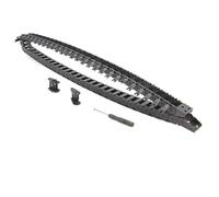 Zeberoxyz Chaîne de remorquage - Longueur : 1 m - Type ouvert - En plastique noir - R18 - Avec 1 kit - Pour imprimante 3D - Câblage CNC (10 mm x 15 mm)