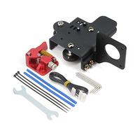 Zeberoxyz Direct Drive Upgrade Support Plaque en Aluminium avec 3 poulies Pom avec kit d'extrudeuse Double engrenage pour CR-10S Pro V2 (kit d'extrudeuse à Double engrenage)