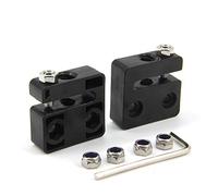 Zeberoxyz Lot de 2 écrous anti-contrecoup pour 8 mm de diamètre, pas de 2 mm, 4 mm, pour imprimante CNC et 3D (plomb 2 têtes)
